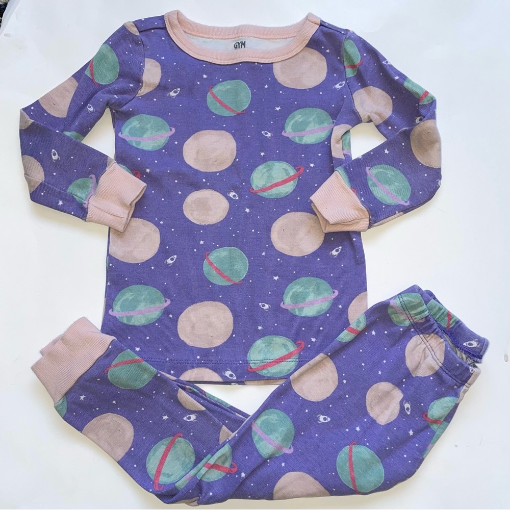 Gymboree space pajamas
